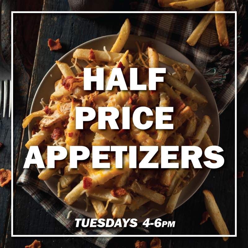 Half Price Appetizers Every Tuesday! Cape Gazette